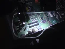 Magnifier-Glasses Headband Loupe-Craft Jeweler Led-Light Hands with 