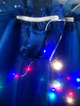 LED brillante luz niños niñas faldas Tutu de princesa niños boda fiesta de baile minifalda traje cosplay led ropa