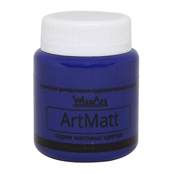

Paint artmatt, dark blue 80 ml Wizzart