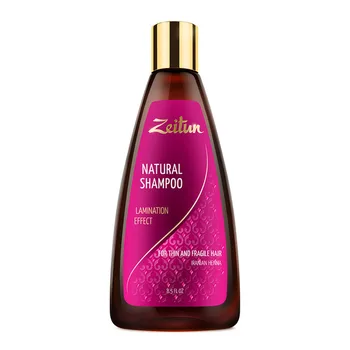 

Shampoo "effect of lamination" for thin and fragile hair with Iranian henna