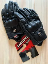 Guantes de motocicleta unisex de cuero y carbón para invierno, guantes de moto para hombre y mujer, para motocross, ATV