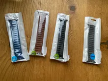 Correa de enlace de cuero para Apple watch, banda de 44mm, 40mm, 38mm, 42mm, pulsera de bucle magnético original, iWatch seires 3, 5, 4, 6 SE