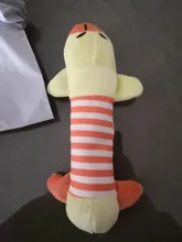 Dog-Toys Duck Squeak Chew Elephant Sound-Dolls Pet Funny Fleece Durability All-Pets Cat