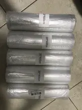 Rollos de embalaje para alimentos de cocina, bolsas de vacío de corte libre para alimentos, 12/15/20/28/30CM, 500cm, 6 uds.