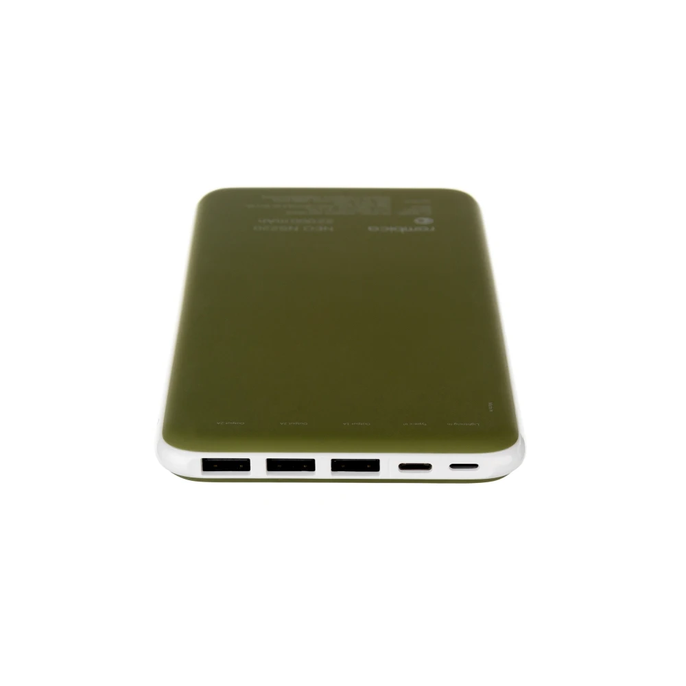 Внешний аккумулятор Rombica NEO NS220, 22000 mAh, Soft-touch, тимьян, зарядка от micro USB, Type-C