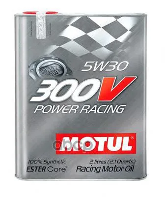 MOTUL Моторное Масло 300v Power Racing 5w30 12*2л 104241