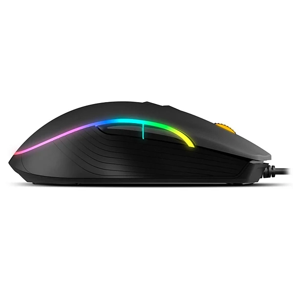 Светодиодный игровая мышь Krom NXKROMKANE RGB Black