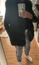 Fur Vest Coat Jacket Gilet Faux-Fox Winter Women Fashion Luxury Warm 4XL High-Quality