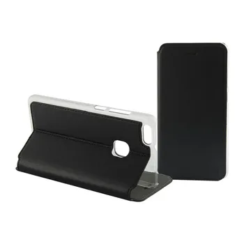 

Mobile Cover Case Huawei P Smart Contact Slim Black Textile Polycarbonate