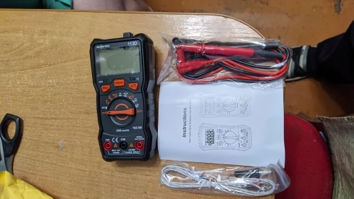 Отзыв о товаре Цифровой мультиметр RICHMETERS RM113G, 6000 отсчетов, автоматический измеритель напряжения постоянногопеременного тока, Бесконтактный индикатор непрерывности, RM113ADE с магнитом от пользователя A***v