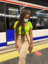 Sintético de Locs trenzas de Crochet trenzas de pelo sin nudos gancho teme Color degradado trenzado extensiones de cabello para las mujeres X-TRESS