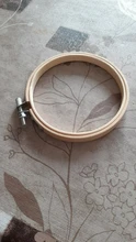 Aro de bordado para manualidades con punto de cruz, DIY, 36cm, marco de bambú redondo tradicional chino, herramientas de costura de madera para decoración del hogar