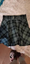 Wool Skirts Short Mini Tutu Plaid Lace-Up Gothic Lolita High-Waisted Winter Qiukichonson