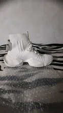 Sock Sneakers Shoes Breathable Casual-Shoes High-Top Damyuan Retro Chunky Men 47 Mens