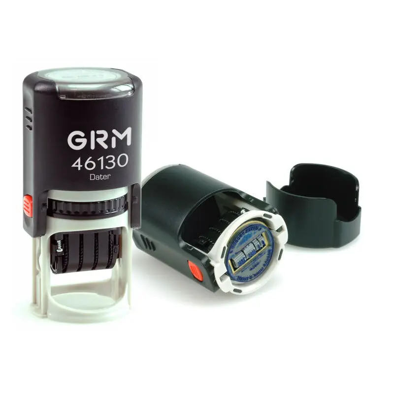 GRM 46130 Plus Датер с полем для текста д. 30 мм | Канцтовары офиса и дома