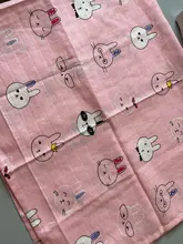 Manta de muselina para bebé, edredón de algodón para bebé, 120cm x 110cm, manta de muselina para bebé, pañal de muselina 120