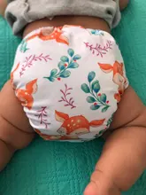 Asenappy-pañal de tela con bolsillo para bebé, pañal reutilizable, ajustable, lavable, micropolar, interno, 3kg-15kg, 8lbs-36lbs