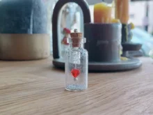 Clear Vials Glass-Bottles Cork Gifts Empty Wedding Small Home-Decoration for Holiday