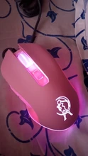 Ratón óptico retroiluminado de color rosa para ordenador, Mouse silencioso con cable, moda Sailor Moon, 2400DPI