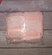 Paquete de joyería Organza, bolsa de regalo de fiesta, boda, cumpleaños y Navidad, 5x7, 7x9, 9x12, 10x15 cm, 100 uds.