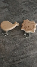 Pacifier-Clip Nipple-Chain-Accessories Beech Heart-Shaped Preferred Small Baby Bpa-Free