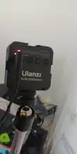 Ulanzi-miniluz de vídeo VL49 RGB para fotografía, 2000mAh, cámara de vídeo, luz de relleno Vlog en vivo