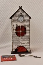 1 Uds Retro cuarzo de bronce bolsillo Vintage reloj movimiento llavero esfera redonda clave cadenas