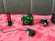 Laser-Level 12-Lines Green HILDA Vertical-Cross Super-Powerful 360-Horizontal And 3D