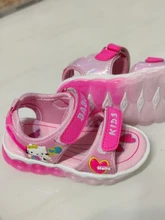 Zapatos de chico con Led para niños y niñas, sandalias con dibujos animados de bebé, zapatos de playa para chico s, bonitas sandalias parpadeantes, novedad de verano 2021