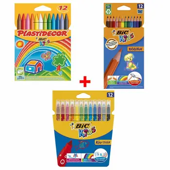 

BiC Kids Pack draw and paint: crayons, pencils and colored pens