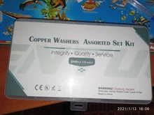 Gasket Washer Ring-Tool Accessories-Pack Sealing Boat Crush Copper New Hardware Sump