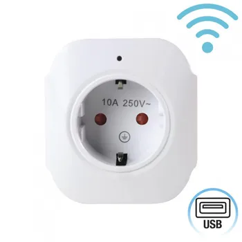 

Smart Plug WiFi with USB checkpoint via Smartphone/APP 7hSevenOn Home