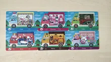 Sanrioed-Juego de tarjetas de S1-S6 completo, lote de 6 tarjetas de Animal Crossing Sanrioed Amxxbo, Ntag215 Tag, NFC, para NS Switch de felpa