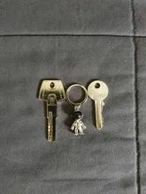 Llavero hecho a mano de astronauta en 3D, Robot espacial, regalo de aleación para hombre y amigo