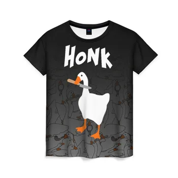 

Women's T-shirt 3D Untitled Goose game