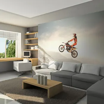 

Wall mural-Motocross-250x193 cm
