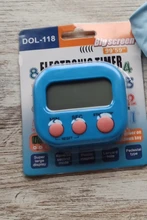 Temporizador de Cocina Digital, soporte magnético de respaldo, alarma de cuenta atrás, minilcd, alarma fuerte de dígitos grandes para cocinar, hornear, deportes, 1 ud.