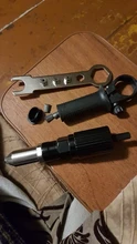 Pistola para tuercas de remaches eléctrica profesional, accesorios de extracción de núcleo, adaptador de taladro de pistola de remachado inalámbrico, herramientas de tuerca de inserción