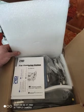 Estación de soldadura SMD de 800W, pistola de aire caliente eléctrica de calor rápido 2 en 1, soldador eléctrico de BGA refundido con pantalla Led