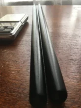 A Pair Lightweight Music Band Black Natural Maple Wood 5A Drum Stick Drumstick