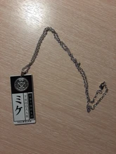 Kakegurui-collar con colgante de acrílico para Jabami Yumeko, joyería para disfraz