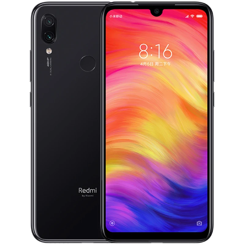 Смартфон Xiaomi Redmi Note 7 4/128 Gb(Global/EAC, черный