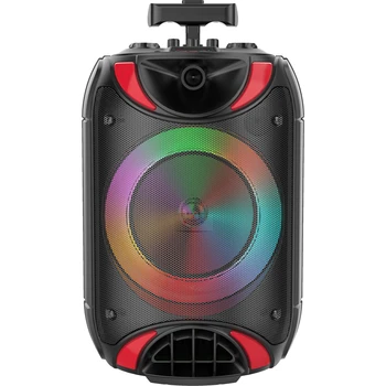 haut-parleur luxe 8 pouces amplificateur microphone haut-parleur sans fil 2