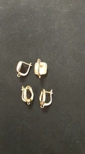 Color de oro/plata pendiente ganchos encontrar accesorios de costura pendiente para mujer hecho a mano de joyería suministrar