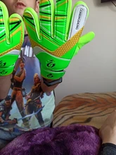Chico de fútbol de guantes de portero para los niños de 5 a 16 años de guantes de portero niños montar en scooters sp