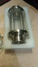 Fitting Tri-Clamp Sight Glass Stainless-Steel Sanitay-Flow SS304 Homebrew Diary-Product