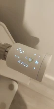 Tuya Smart ZigBee-válvula termostática programable para radiador, controlador de temperatura compatible con Alexa