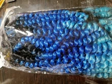 Saisity-extensiones de cabello torzado trenzado, cabello sintético marrón ombré, 30 raíces/Paquete de trenzas, Passion Twist