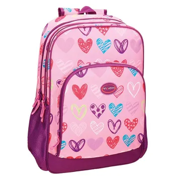 

Backpack Movom Cuore 3 Zippers Customisable 33x44x18 cm.