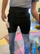 COPOZZ-equipo deportivo Unisex, pantalones cortos de protección para Snowboard, a la cadera, trasero, protección para patín de esquí, acolchados, rodilleras